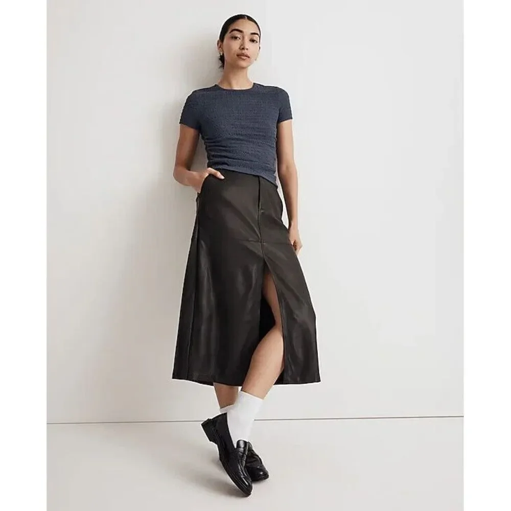 Madewell Womens The Vernon Loafer in‎ True Black Size 10